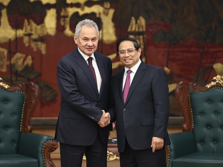 Thủ tướng Phạm Minh Chính tiếp Thư ký Hội đồng An ninh Liên bang Nga- Ảnh 1. Thủ tướng Phạm Minh Chính tiếp Thư ký Hội đồng An ninh Liên bang Nga - Ảnh: VGP/Nhật Bắc
