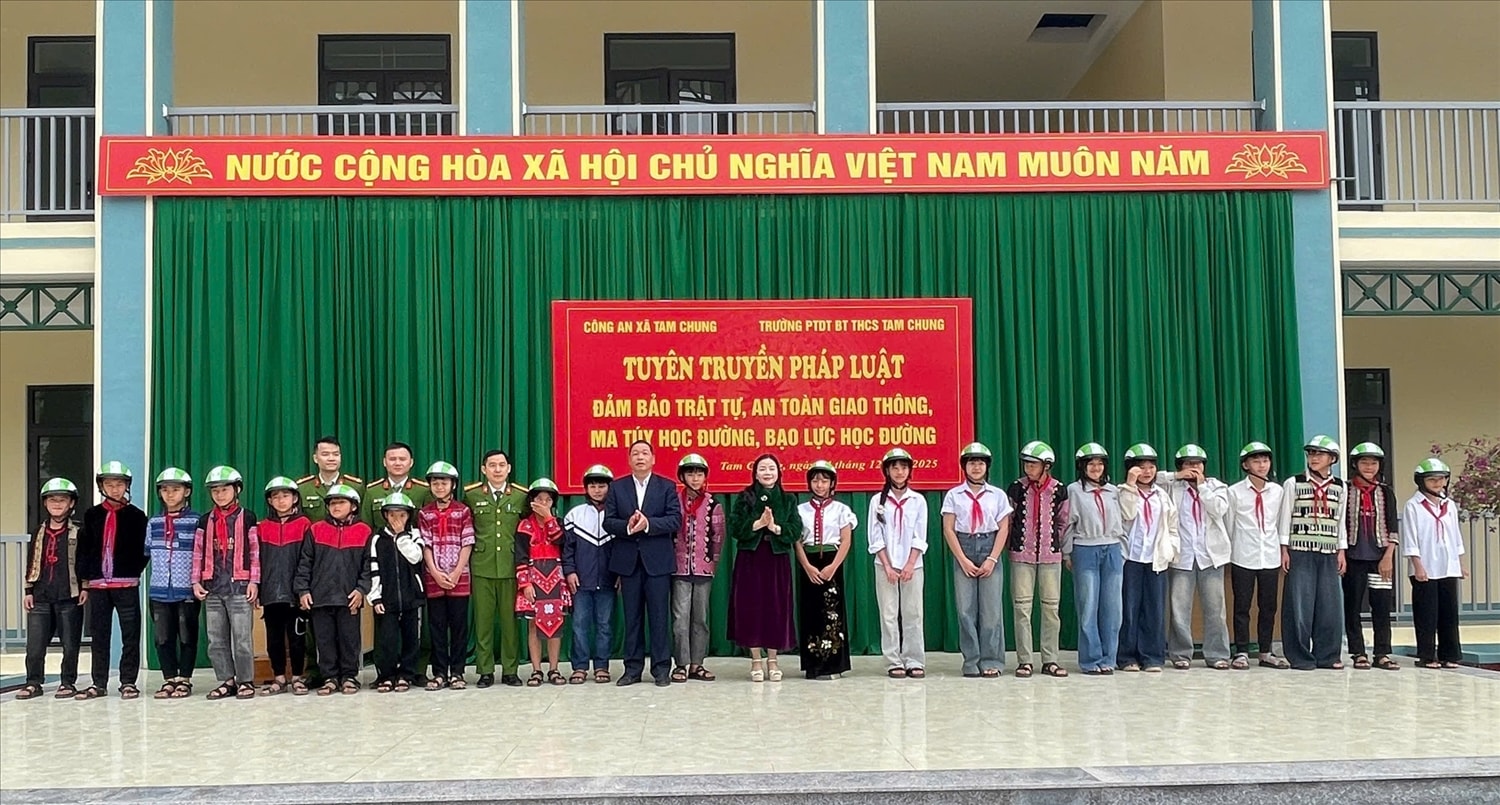 Nâng cao hiệu quả tuyên truyền, giáo dục pháp luật về an ninh trật tự, phòng chống ma túy và bạo lực học đường