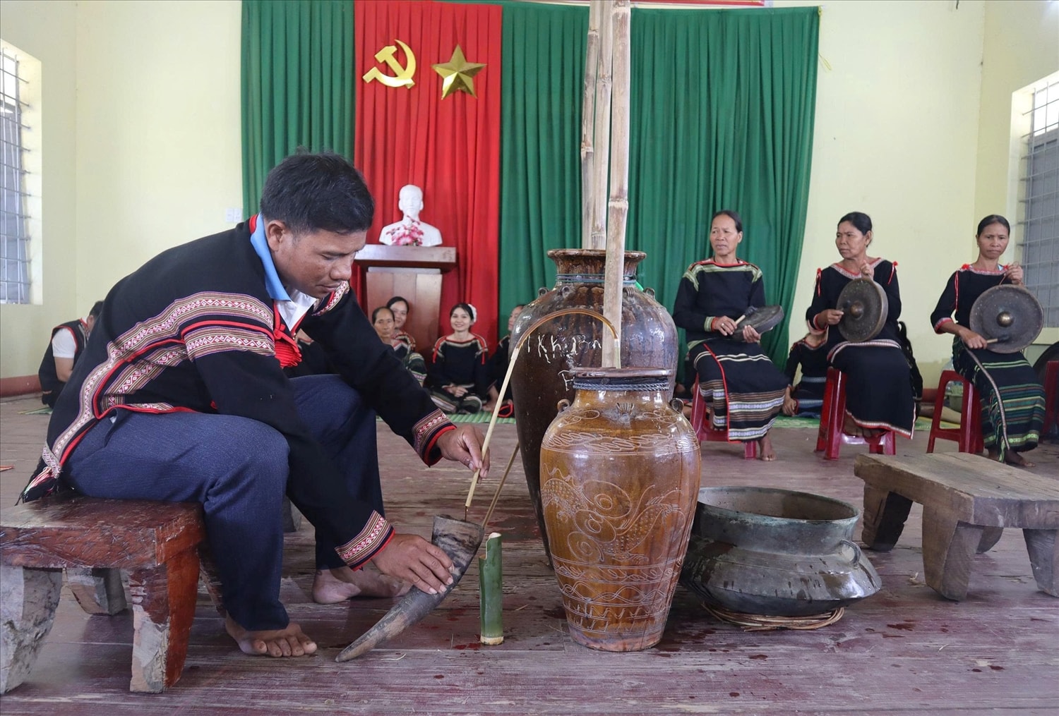 Em kg tin ảnh: Phục dựng nghi lễ mừng thọ người Mnông  3