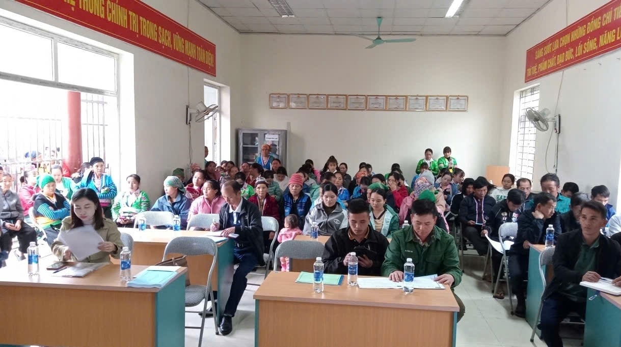 Xã Pù Nhi đặc biệt chú trọng đến công tác tuyên truyền, nâng cao nhận thức pháp luật cho người dân
