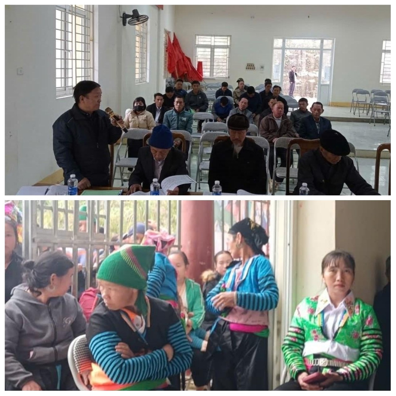 Công tác tuyên truyền được triển khai thông qua hội nghị chuyên đề tổ chức tại xã Pù Nhi.
