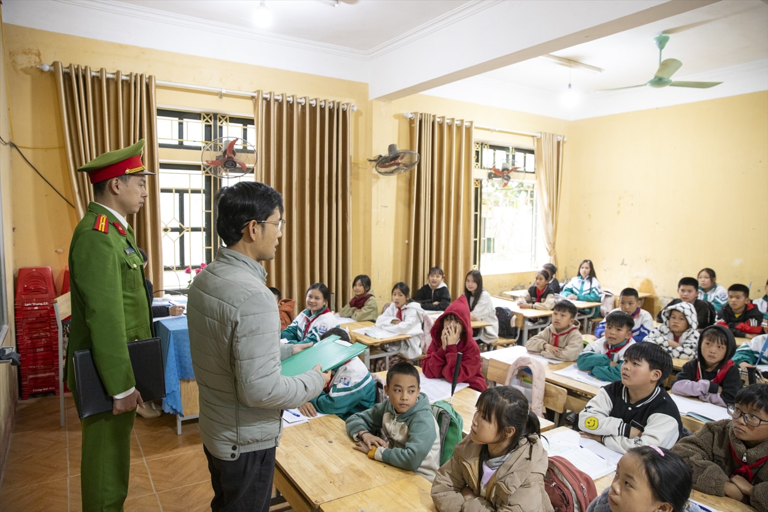 Việc tuyên truyền tới các em học sinh đã đem lại hiệu quả tích cực, tình trạng tảo hôn hay hôn nhân cận huyết thống đến nay không còn diễn ra trong nhà trường