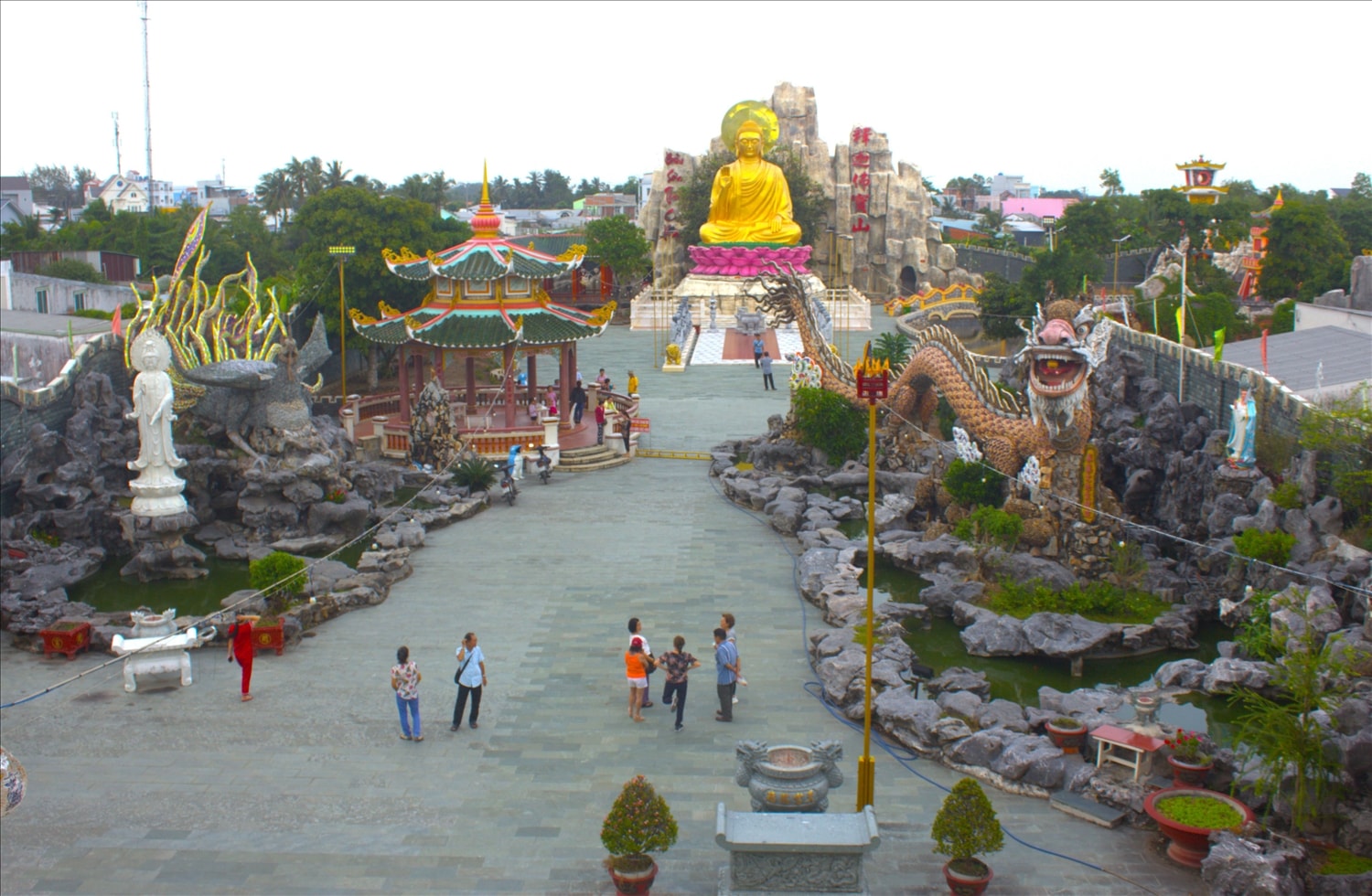 Chùa La Hán mang đậm dấu ấn văn hoá người Hoa 