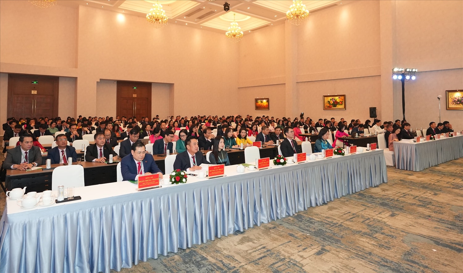 Quang cảnh Đại hội Công đoàn NHCSXH