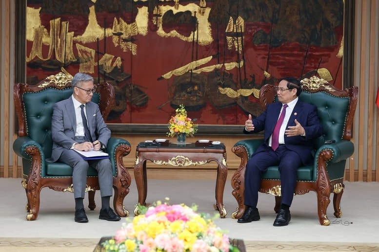 Thủ tướng Phạm Minh Chính tiếp Bộ trưởng Ngoại giao Lào 1