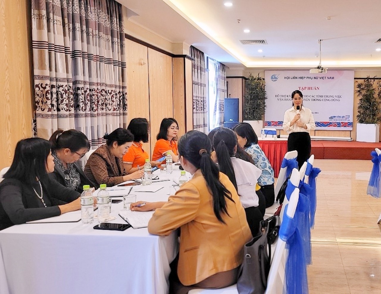 Chương trình tập huấn, hỗ trợ Tổ truyền thông cộng đồng góp phần nâng cao năng lực tuyên truyền, vận động cho các hội viên phụ nữ