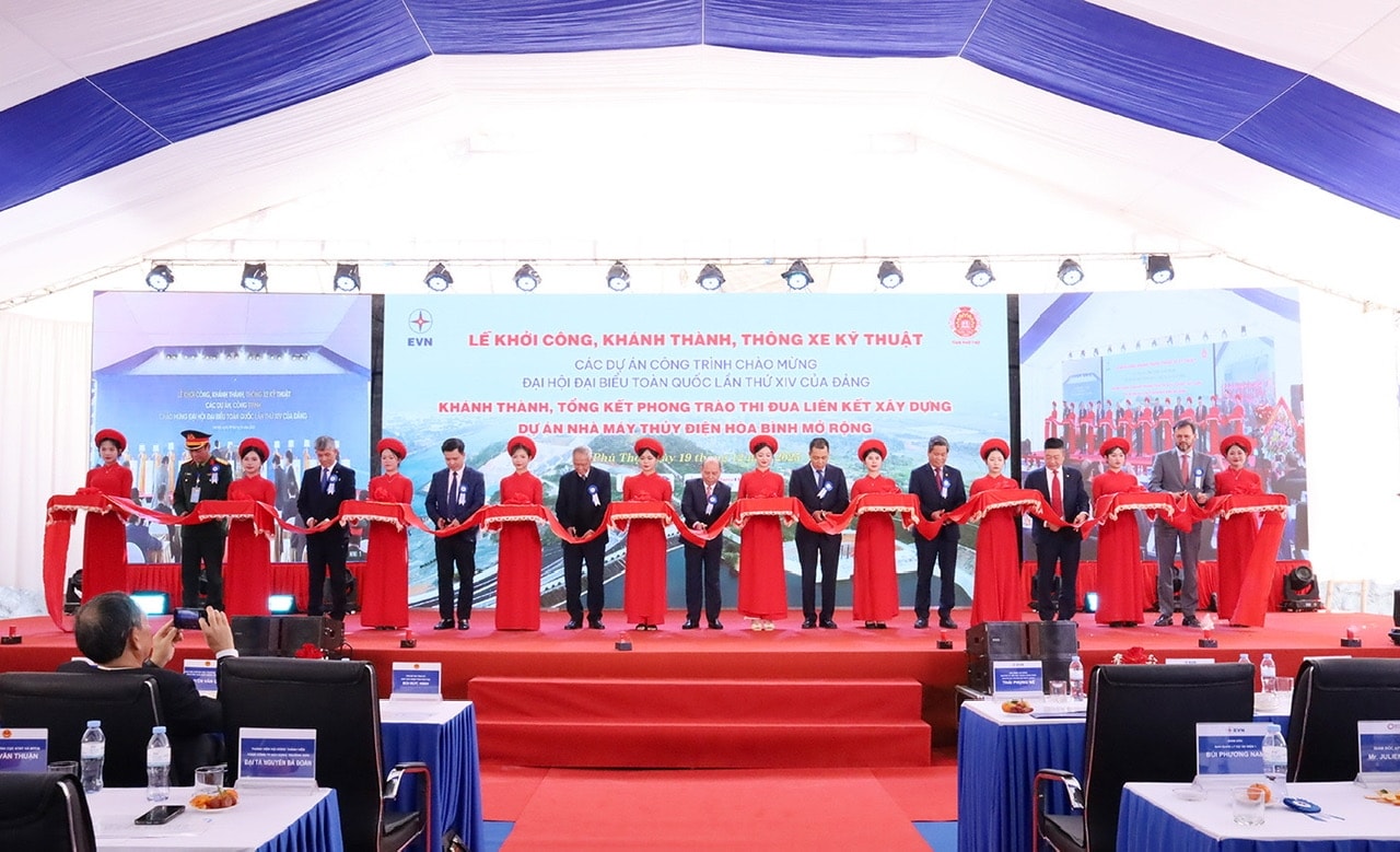 Tập đoàn Điện lực Việt Nam: Khởi công, khánh thành nhiều dự án, công trình chào mừng Đại hội Đại biểu Toàn quốc Lần thứ XIV của Đảng 