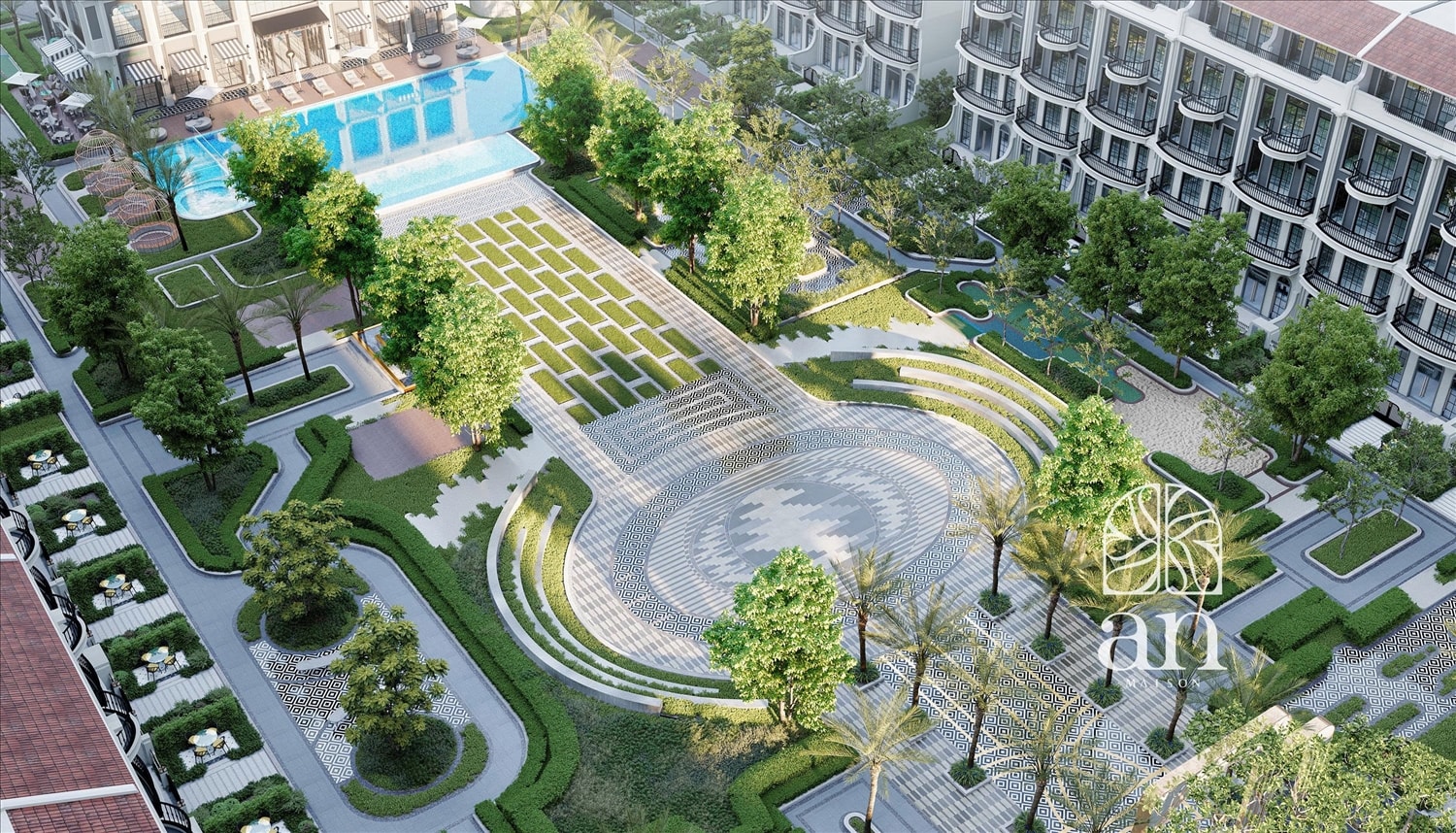 Phối cảnh dự án ANmaison