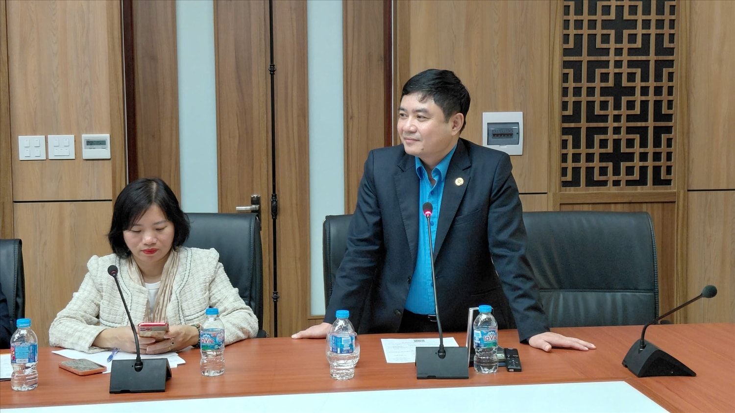 Ông Nguyễn Anh Thơ, Viện trưởng Viện Nghiên cứu Khoa học Kỹ thuật ATVSLĐ (Tổng Liên đoàn Lao động Việt Nam)  