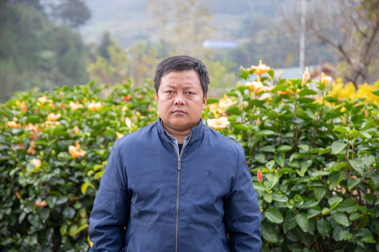 Ông Giàng A Tồng - Trưởng thôn Mí Háng, xã Mù Cang Chải, tỉnh Lào Cai Ông Giàng A Tồng - Trưởng thôn Mí Háng, xã Mù Cang Chải, tỉnh Lào Cai