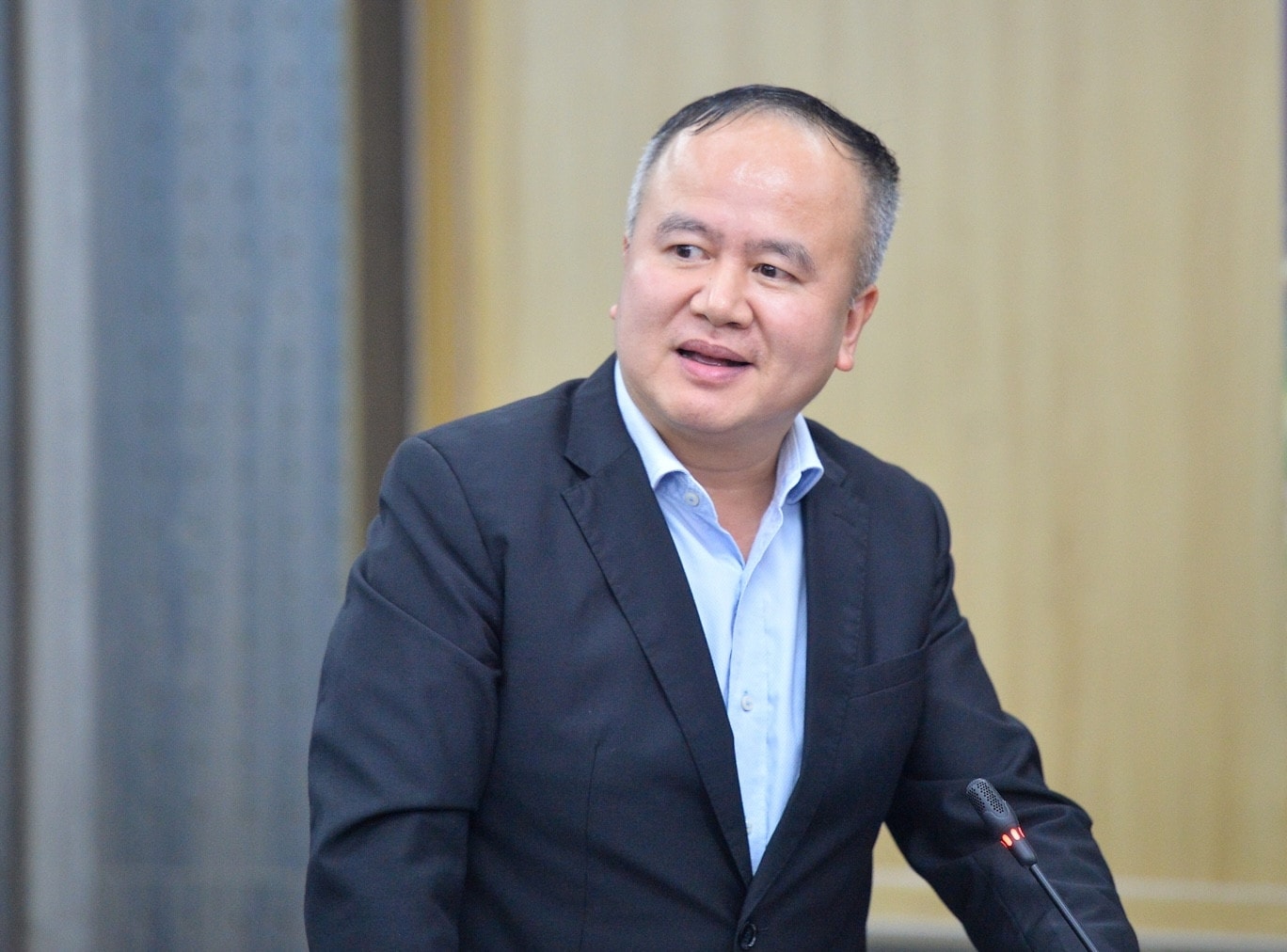 Ông Lò Quang Tú, Vụ trưởng Vụ Tuyên truyền công tác dân tộc, tôn giáo, Phó trưởng Ban Tổ chức Lễ tuyên dương năm 2025. Ảnh: Thế Bằng