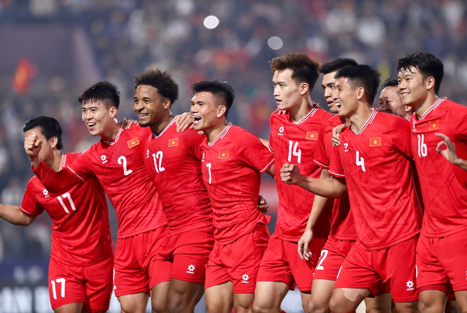 Đội tuyển Việt Nam thăng tiến mạnh mẽ trên BXH FIFA (Ảnh IT)