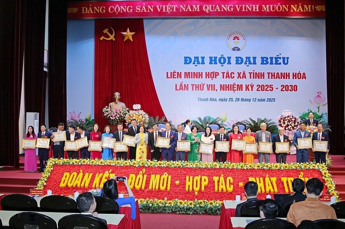 (tin)Phát triển kinh tế tập thể bền vững từ hệ thống Liên minh HTX Thanh Hóa 5