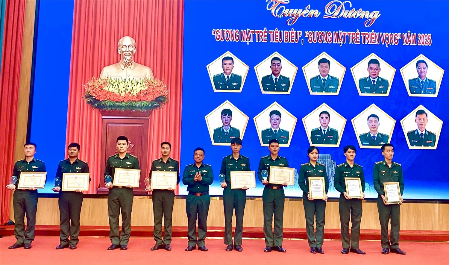 Ban Chỉ huy Bộ đội Biên phòng tỉnh Gia Lai biểu dương các cá nhân đạt danh hiệu Gương mặt trẻ tiêu biểu, Gương mặt trẻ triển vọng năm 2025