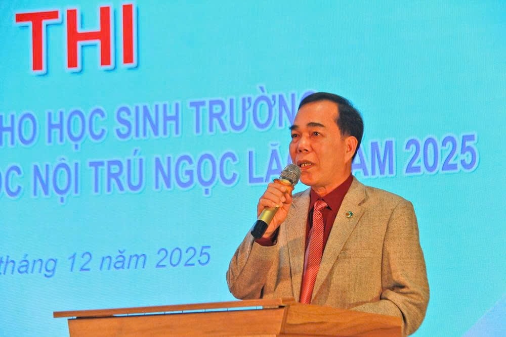 Ông Cầm Bá Tường, Phó Giám đốc Sở Dân tộc và Tôn giáo tỉnh phát biểu tại hội thi. Ông Cầm Bá Tường, Phó Giám đốc Sở Dân tộc và Tôn giáo tỉnh phát biểu tại hội thi.