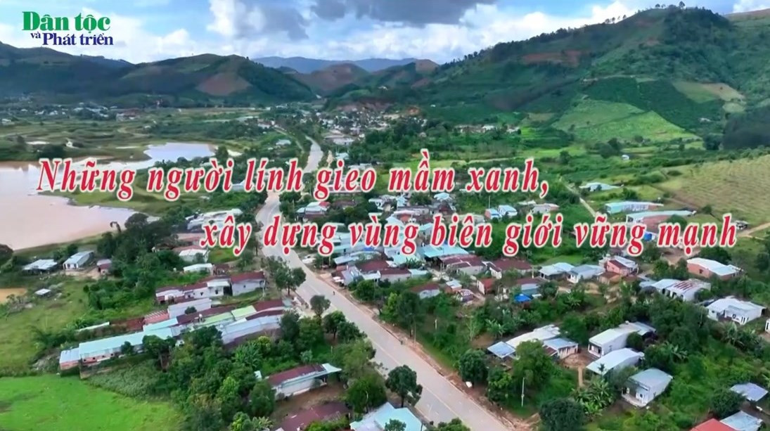 Những người lính gieo mầm xanh, xây dựng vùng biên giới vững mạnh 