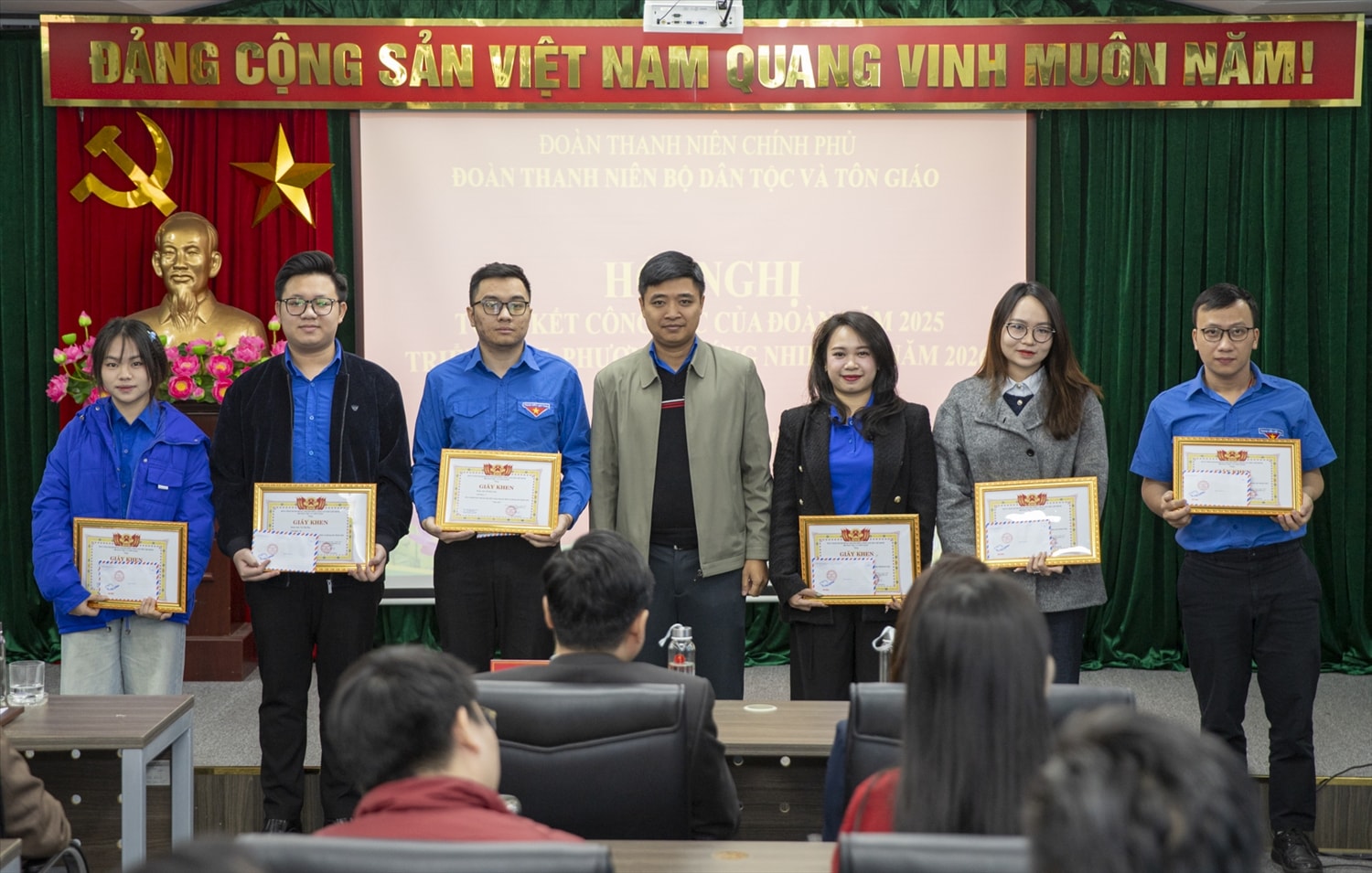 (Chùm ảnh PV)Tuổi trẻ Bộ Dân tộc và Tôn giáo: 