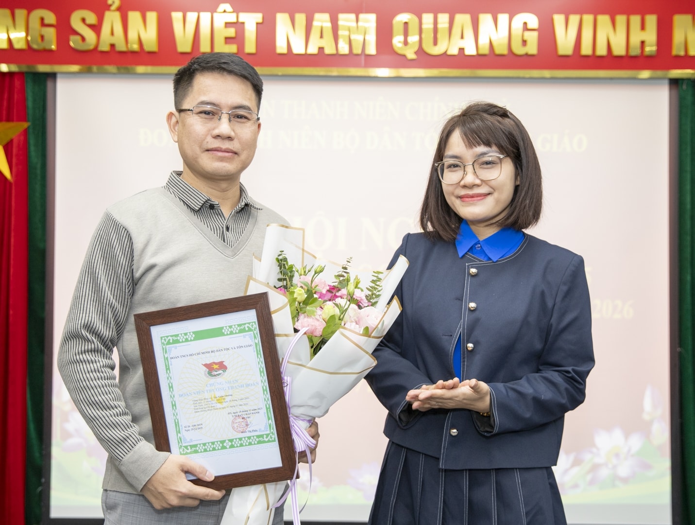 (Chùm ảnh PV)Tuổi trẻ Bộ Dân tộc và Tôn giáo: 