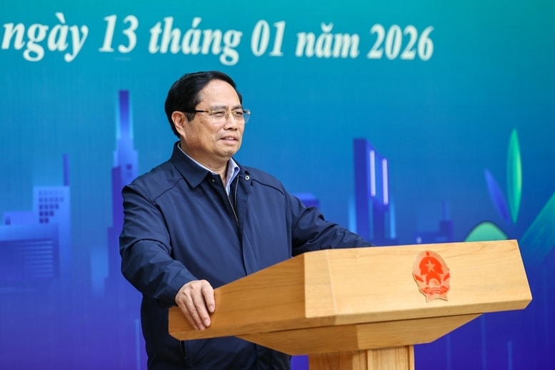 Đồng chí Bí thư Đảng ủy, Thủ tướng Chính phủ Phạm Minh Chính ghi nhận, biểu dương Đoàn Thanh niên Chính phủ đã phát huy tích cực, hiệu quả vai trò này trong thời gian qua - Ảnh: VGP/Nhật Bắc