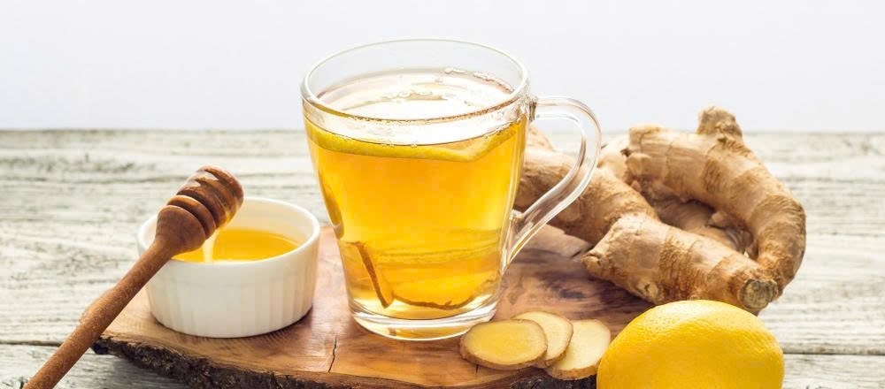 Uống trà gừng giúp cơ thể  tăng cường trao đổi chất và tăng lưu lượng máu. Ảnh: ITN