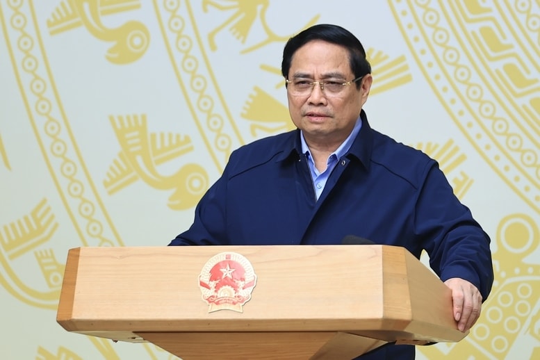 Thủ tướng Chính phủ Phạm Minh Chính phát biểu tại Hội nghị tổng kết 