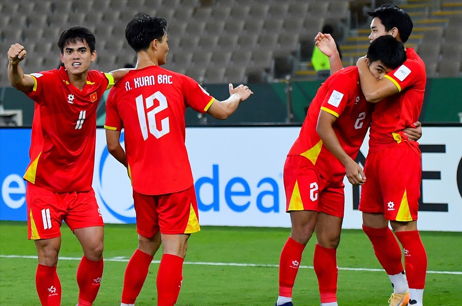 U23 Việt Nam giành tấm vé vào Bán kết giải U23 châu Á 2026 (Ảnh IT)