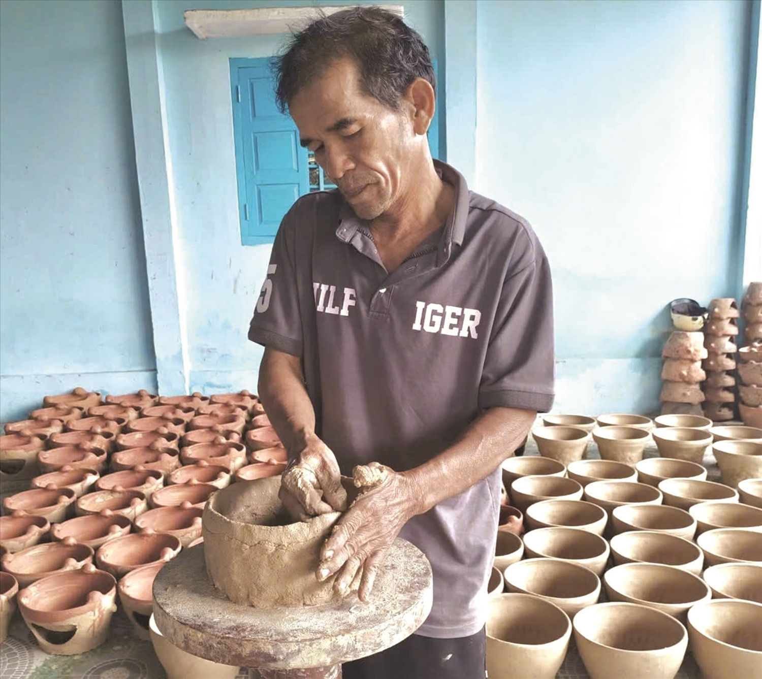 Hồi sinh nghề làm gốm gọ