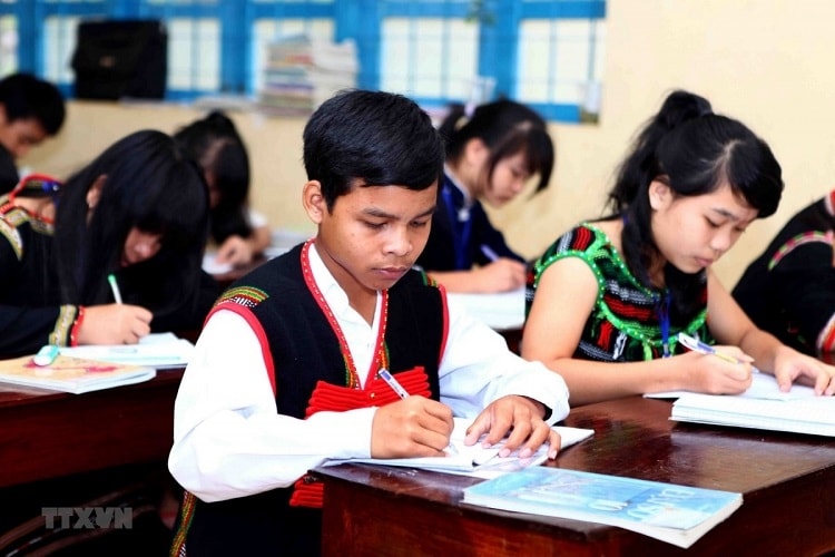 Đẩy mạnh truyền thông để tạo đột phá phát triển giáo dục và đào tạo (Ảnh TTXVN)