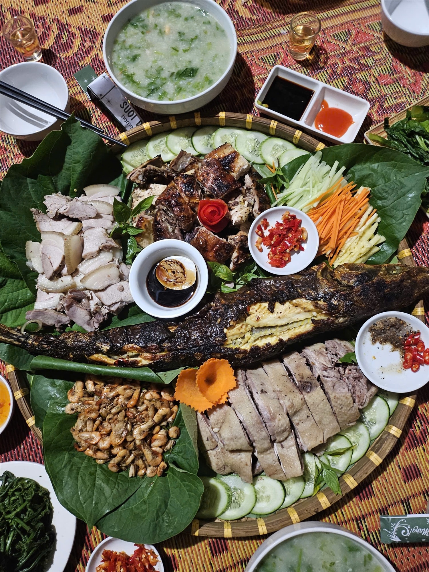 Đặc sản ẩm thực của đồng bào Thái. 