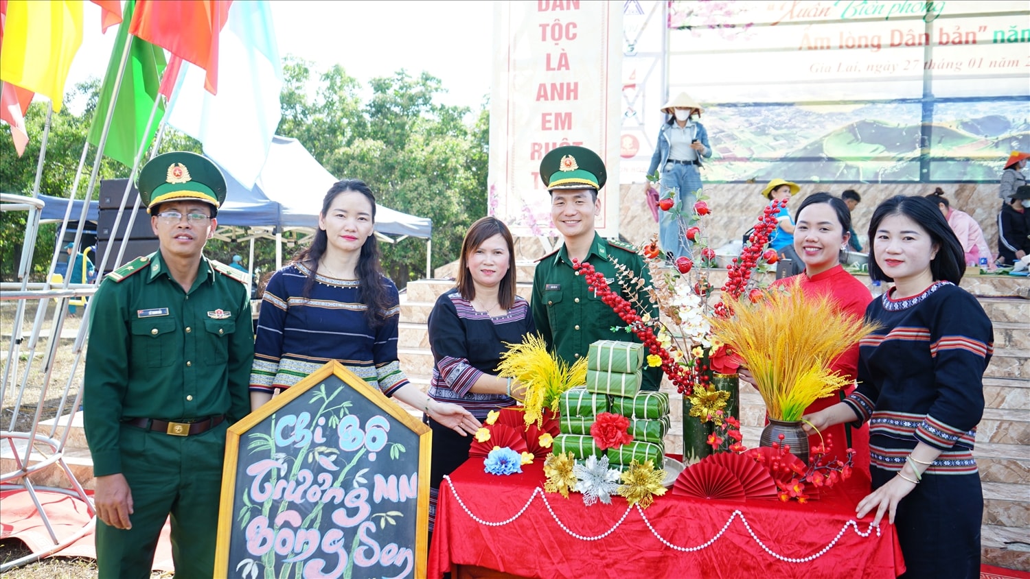 Lực lượng BĐBP tỉnh Gia Lai thường xuyên tổ chức nhiều mô hình, chương trình ý nghĩa, thiết thực giúp tình quân - dân càng thêm bền chặt