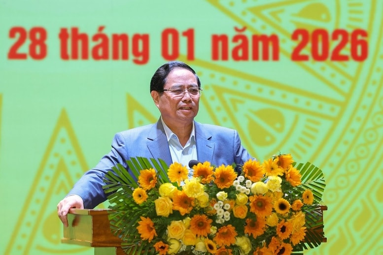 Thủ tướng đề nghị chủ đề Hội nghị phải phù hợp, truyền tải thông điệp, thể hiện vai trò, tầm quan trọng của đất nước; phản ánh vấn đề chung và riêng, gắn lợi ích của Việt Nam với APEC - Ảnh: VGP/Nhật Bắc