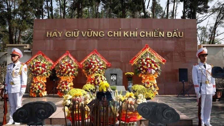 Khu mộ Tổng Bí thư Trần Phú tại Hà Tĩnh. (Ảnh: Thống Nhất/TTXVN)