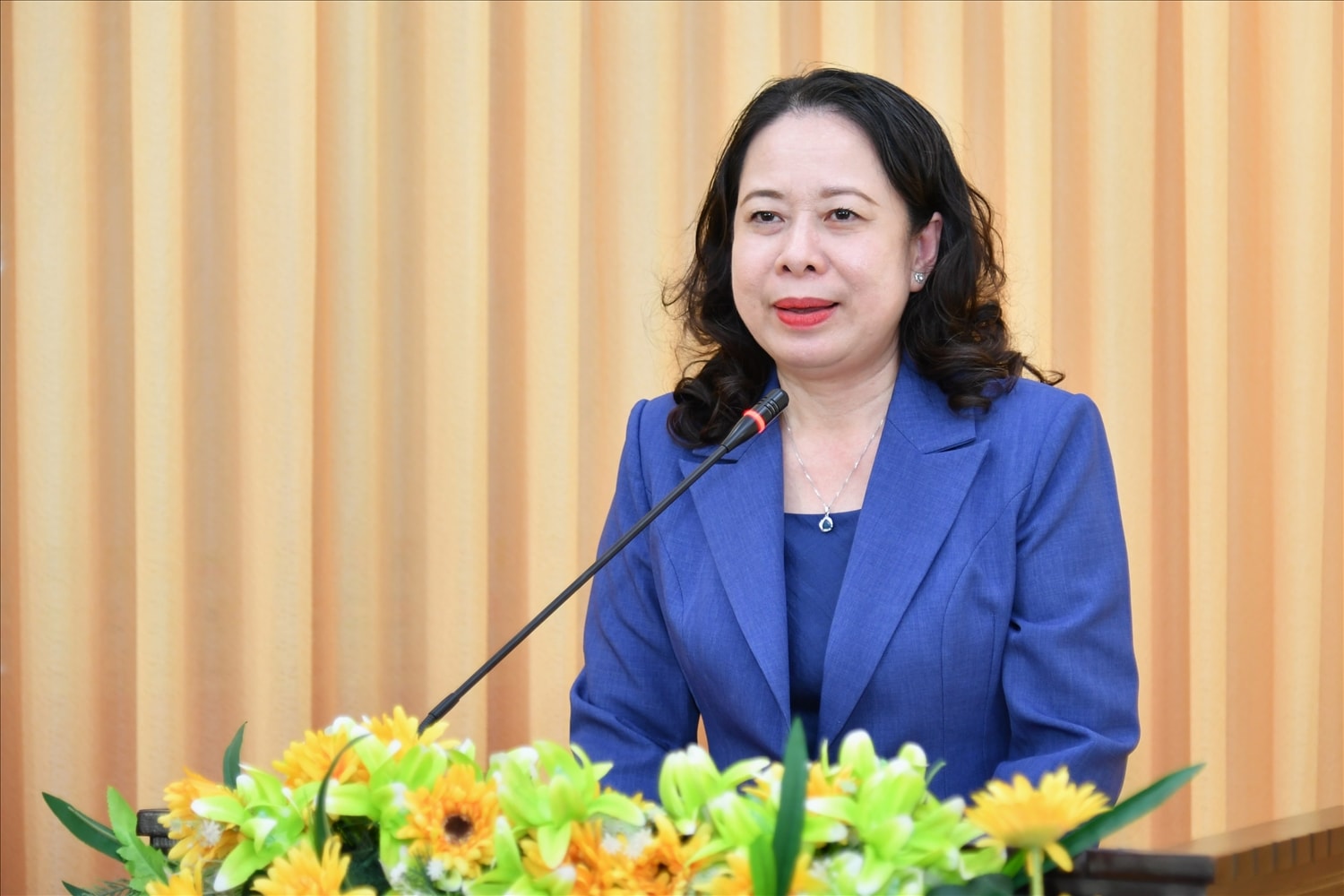 Phó Chủ tịch nước Võ Thị Ánh Xuân yêu cầu LLVT tỉnh An Giang tiếp tục chú trọng xây dựng 'thế trận lòng dân'