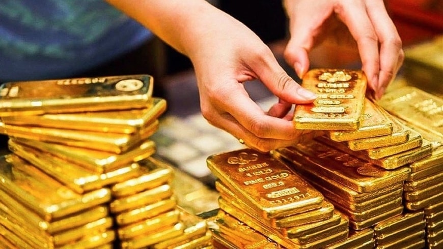 Các hành vi vi phạm trong hoạt động sản xuất, mua bán, xuất khẩu, nhập khẩu và kinh doanh vàng miếng có thể bị áp dụng hình thức xử phạt bổ sung là tịch thu tang vật vi phạm (Ảnh MH)