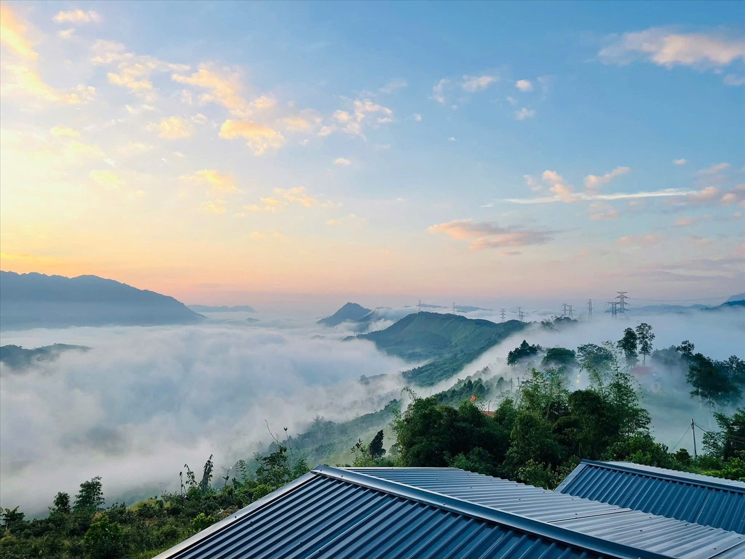 Biển mây Đèo Cón