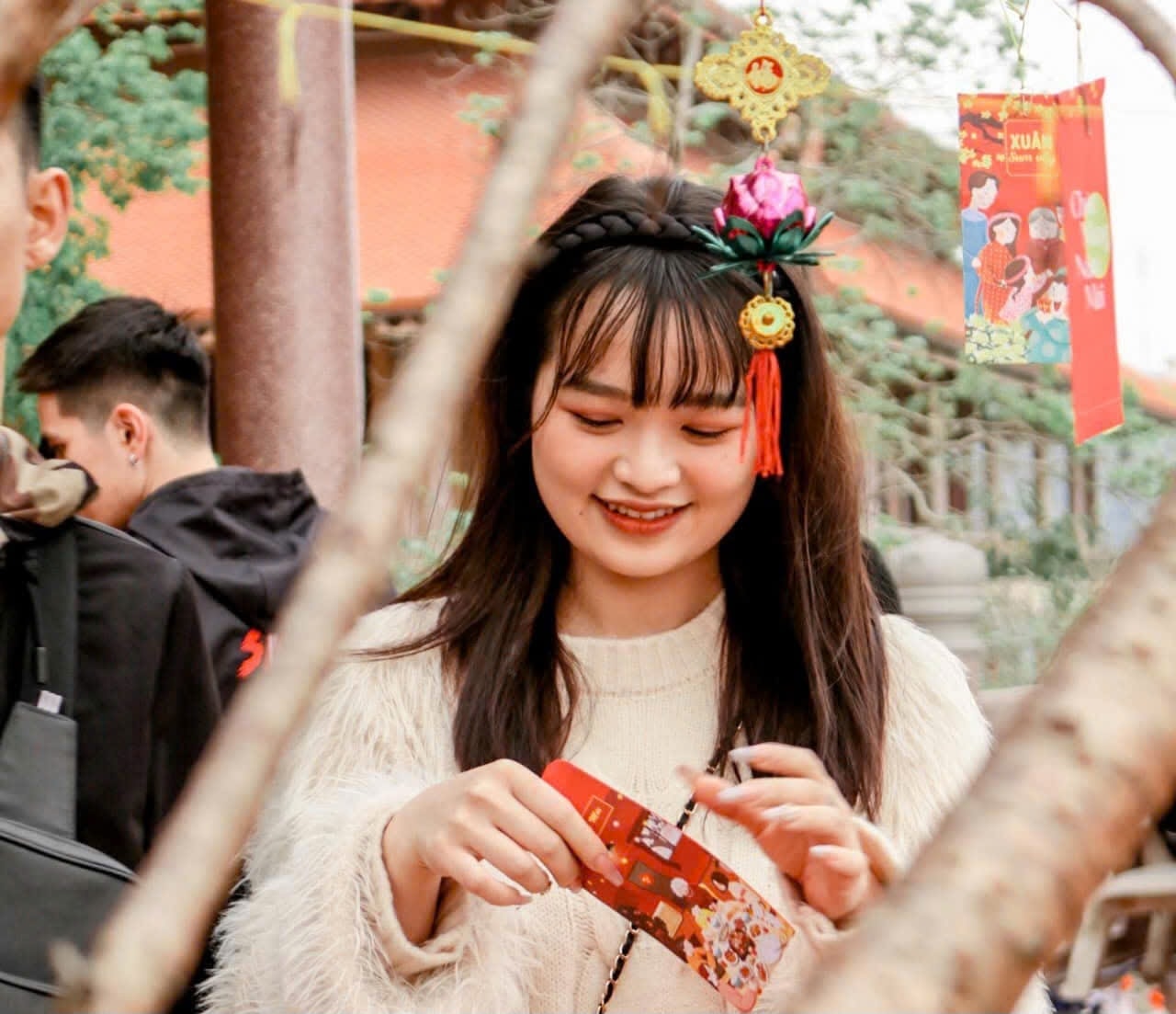 Niềm vui nhẹ nhàng khi đi lễ đầu năm