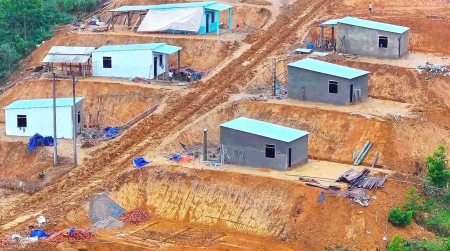 Xuân an lành trên những ngôi nhà tái định cư ở tỉnh Gia Lai  (Ảnh MH)