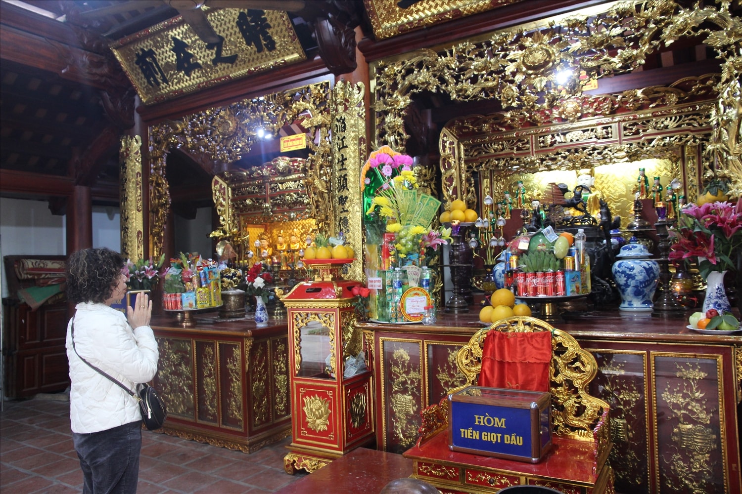 Cầu cho một năm mới bình an, sức khỏe, quốc thái dân an (Ảnh Trọng Bảo)