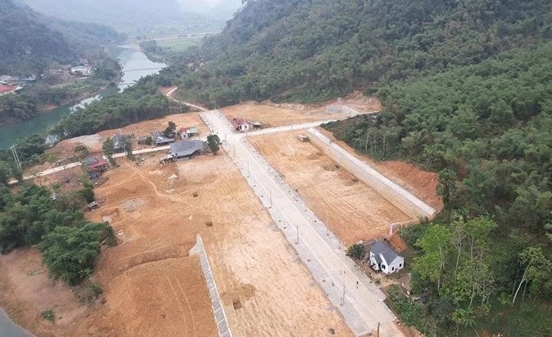 Khu tái định cư bản Muỗng, xã Trung Hạ hoàn thành, sẵn sàng đón các hộ dân vùng nguy cơ cao thiên tai đến sinh sống.