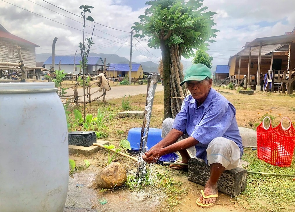 Hạ tầng thiết yếu ở buôn Ma Giai đã được Nhà nước đầu tư đầy đủ để phục vụ đời sống người dân. (Ảnh: H.N)