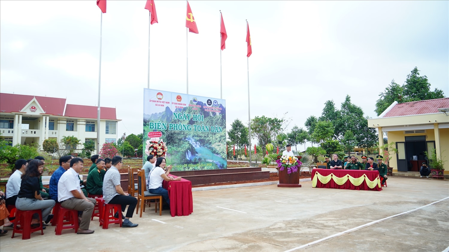 Ngày hội Biên phòng toàn dân tại xã Ia Nan