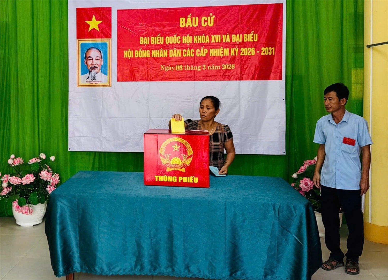 Cử tri đặc khu Thổ Châu thực hiện quyền và nghĩa vụ công dân, đi bầu cử đại biểu Quốc hội khóa XVI và đại biểu HĐND các cấp nhiệm kỳ 2026-2031.