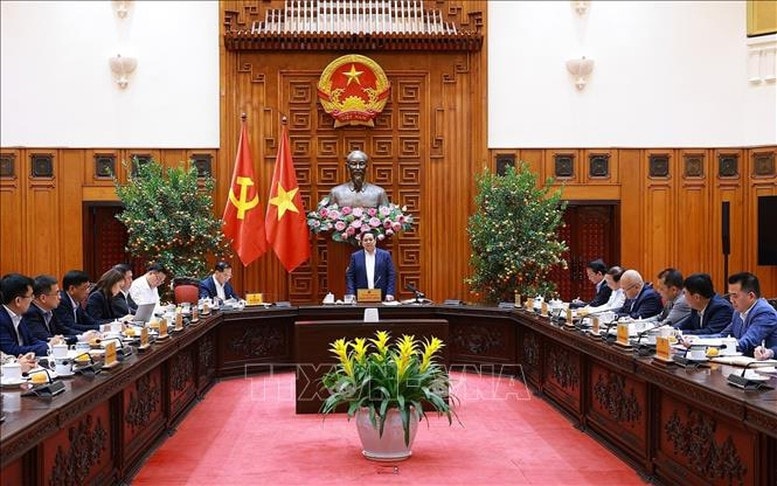 Thủ tướng Phạm Minh Chính chủ trì cuộc họp với Tổ công tác bảo đảm an ninh năng lượng