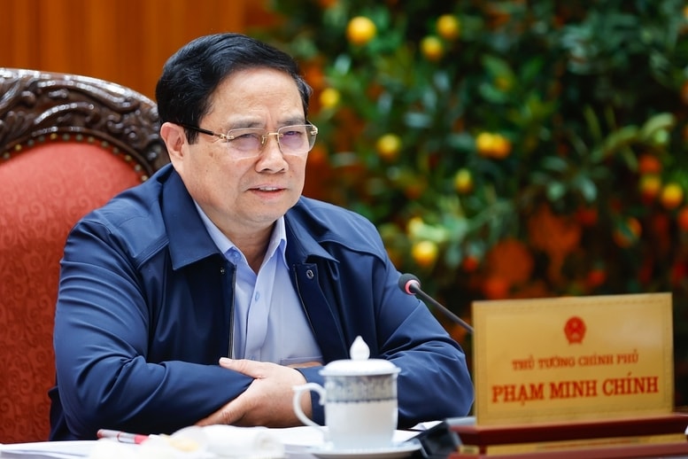 Thường trực Chính phủ cho ý kiến về tình hình, kết quả triển khai xử lý các dự án, doanh nghiệp chậm tiến độ, kém hiệu quả ngành công thương để chuẩn bị báo cáo cấp có thẩm quyền - Ảnh: VGP/Nhật Bắc