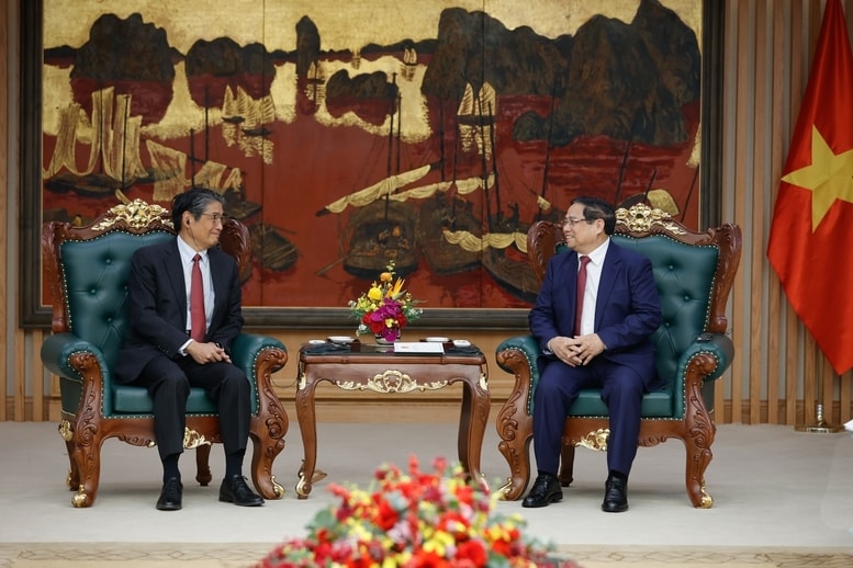 Thủ tướng Phạm Minh Chính đề nghị Nhật Bản hỗ trợ Việt Nam đảm bảo an ninh năng lượng - Ảnh: VGP/Nhật Bắc