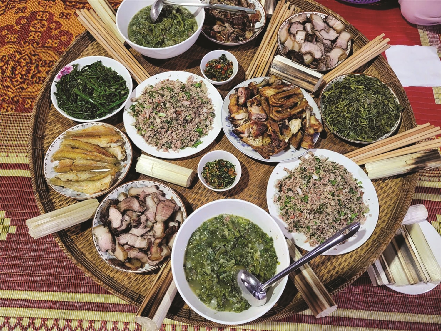 Đặc sản ẩm thực du lịch của dân tộc Brâu