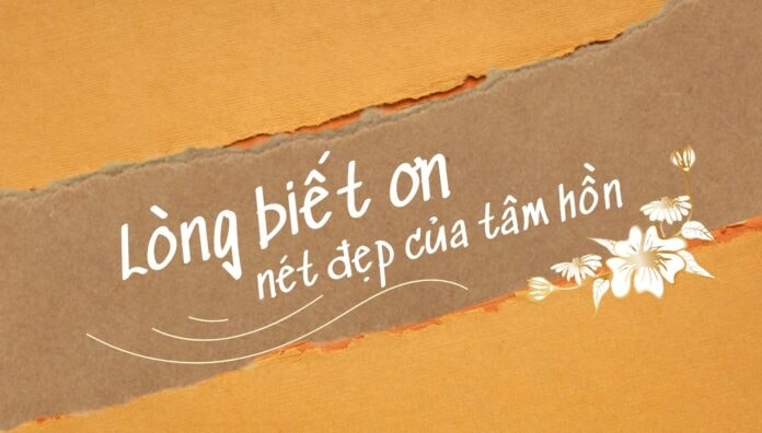 Biết ơn: con đường tìm về bình an
