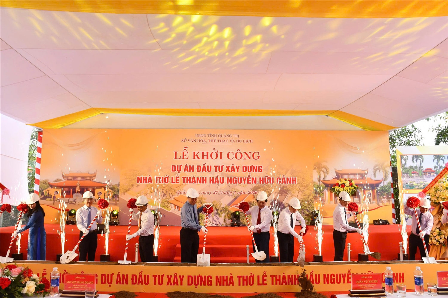 Khởi công nhà thờ Lễ Thành hầu Nguyễn Hữu Cảnh - Tri ân bậc tiền nhân có công mở cõi 