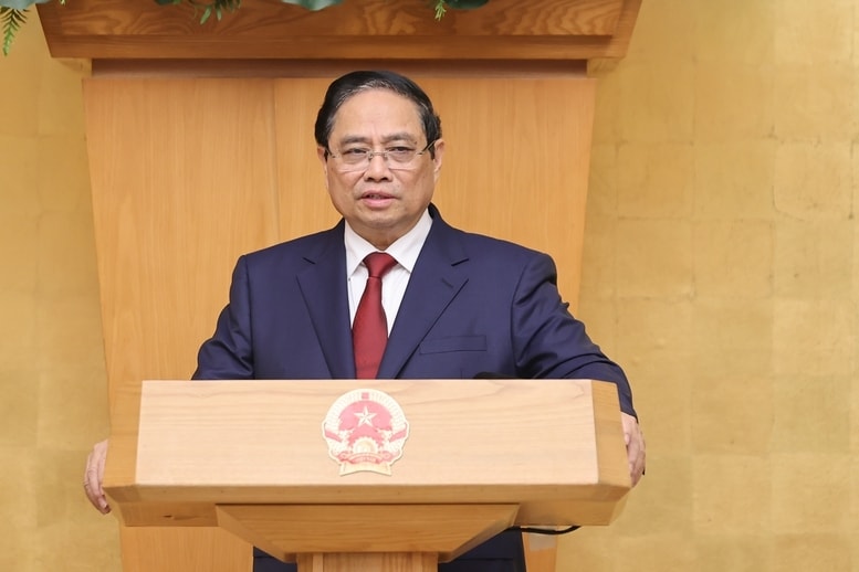 Thủ tướng Chính phủ yêu cầu các đại biểu phân tích tình hình, đề xuất các nhiệm vụ, giải pháp trọng tâm thời gian tới - Ảnh: VGP/Nhật Bắc