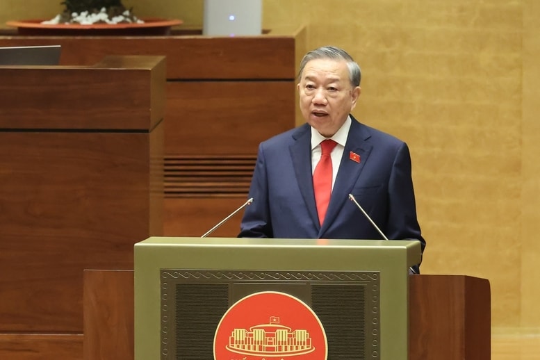 Tổng Bí thư, Chủ tịch nước Tô Lâm: Mục tiêu cao nhất, đích đến cuối cùng là Nhân dân được thụ hưởng thành quả của phát triển - Ảnh VGP/Nhật Bắc